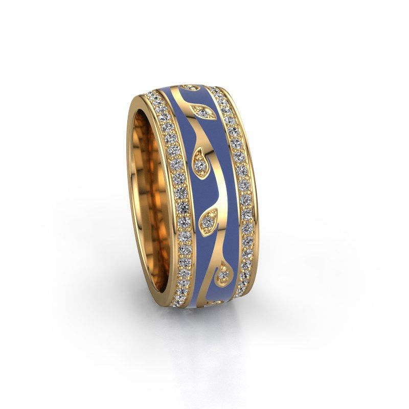 Afbeelding van Trouwring WH3051L28B 585 goud ±8x2 mm