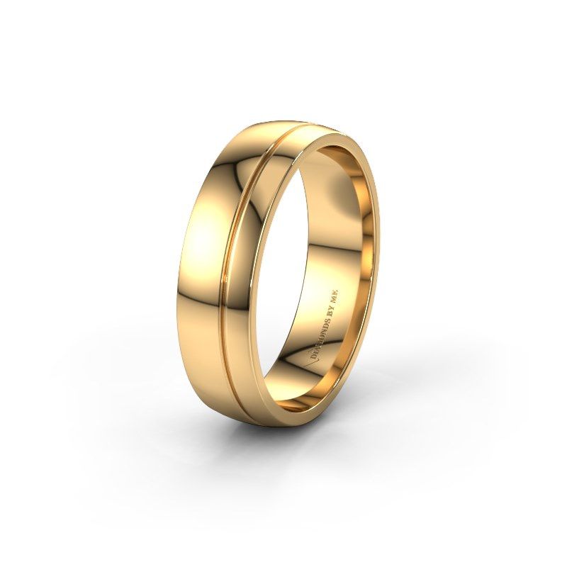 Image of Wedding ring WH0300M26AP<br/>585 gold ±6x1.7 mm