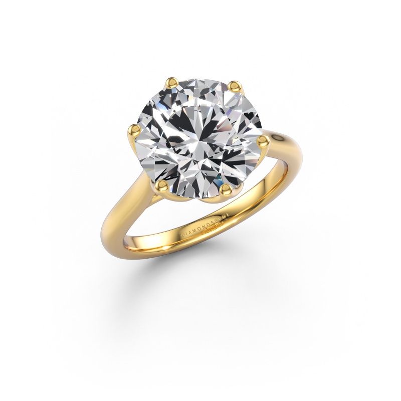 Engagement ring Winona RND 585 gold diamond 4.00 crt