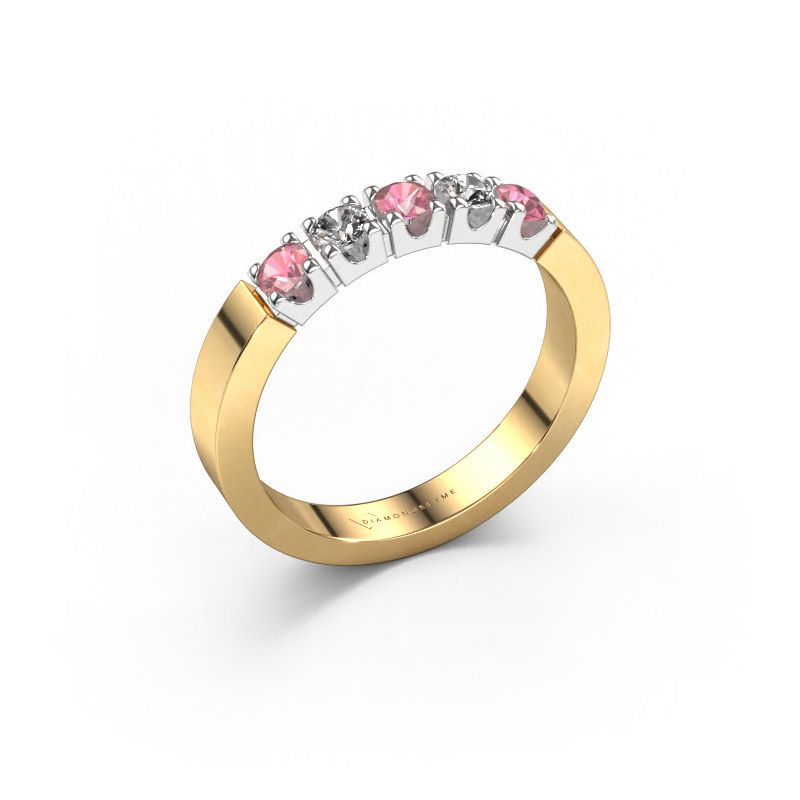 Ring Dana 5 585 gold tourmaline pink 3 mm