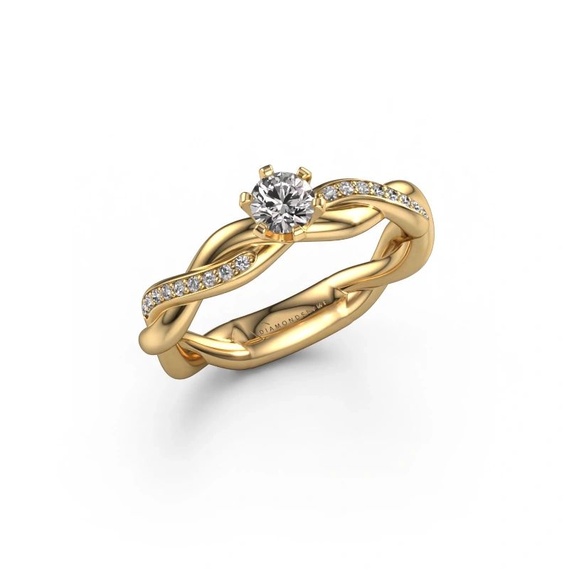 Verlobungsring Page 585 Gold Lab-grown Diamant 0.60 crt