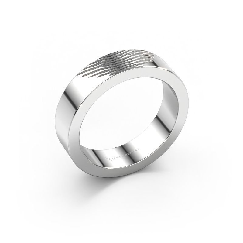 Wedding ring Bernice 950 platinum ±0.20x0.08 in