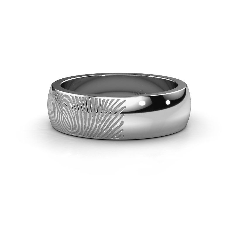 Afbeelding van Trouwring Alma<br/>950 platina ±6x2 mm