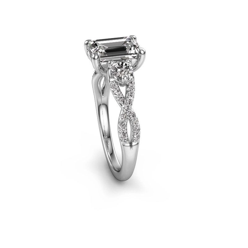 Afbeelding van Verlovingsring Marilou EME 950 platina lab-grown diamant 2.27 crt