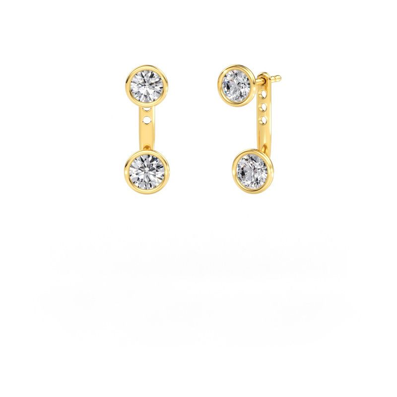 Earrings Halle 585 gold diamond 2.00 crt