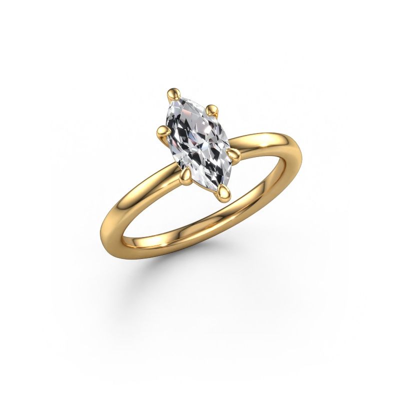 Verlovingsring Simone MRQ 1 585 goud lab-grown diamant 1.00 crt