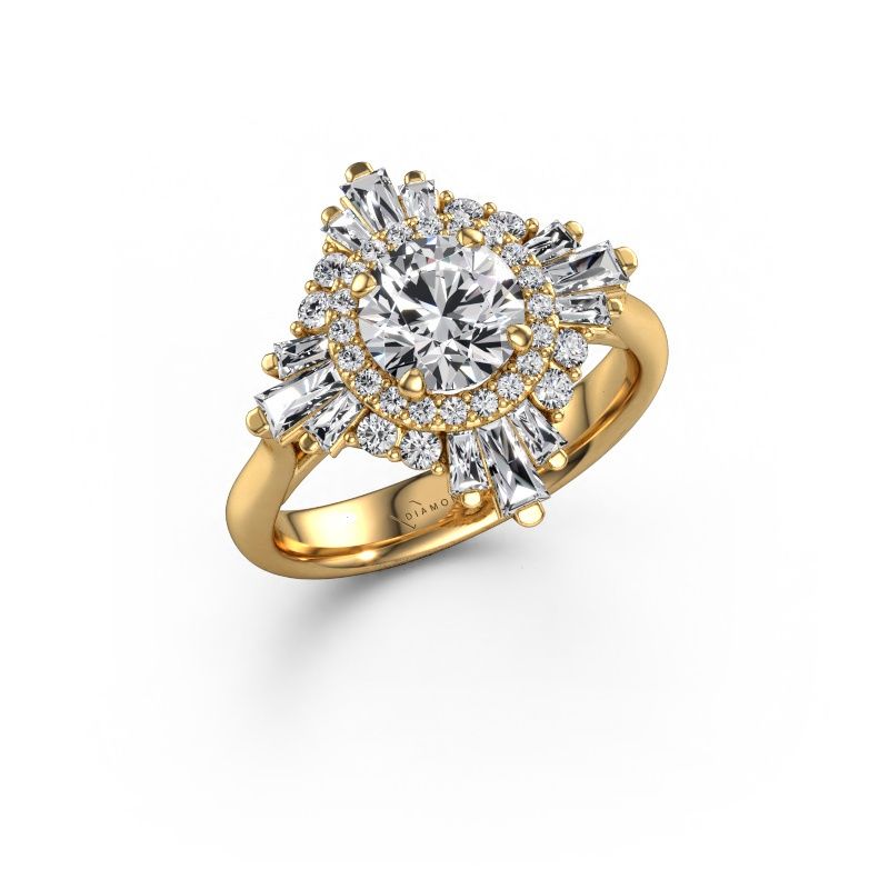 Verlobungsring Thalia 585 Gold Lab-grown Diamant 1.918 crt