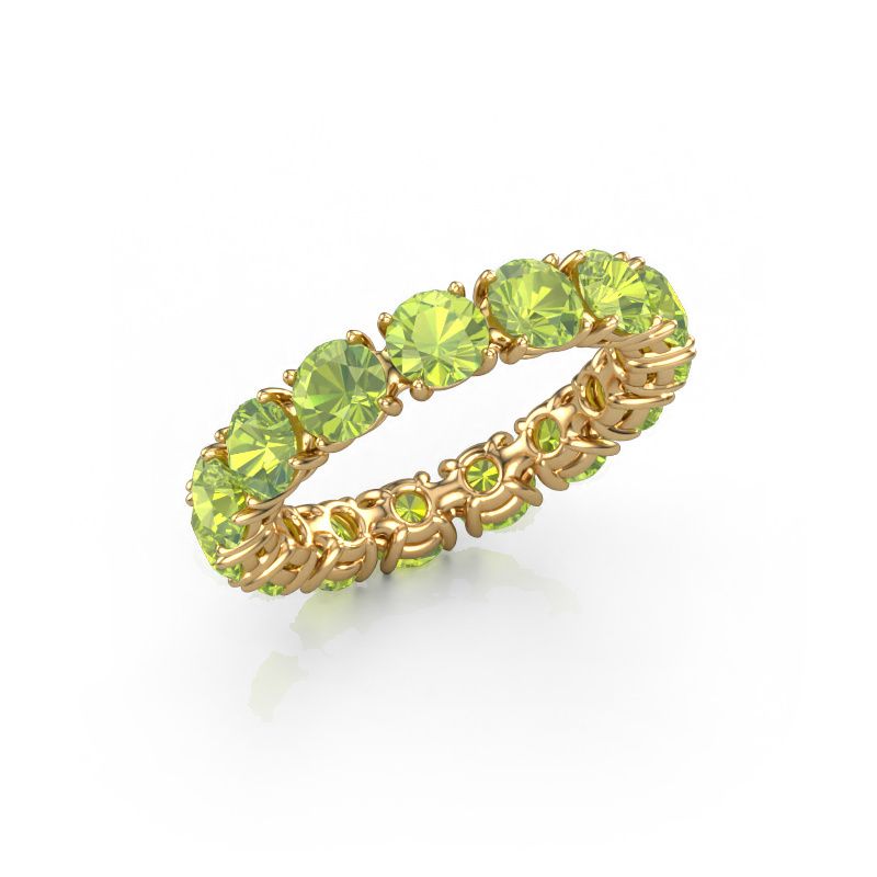 Ring Vivienne 4.2 585 Gold Peridot 4.2 mm