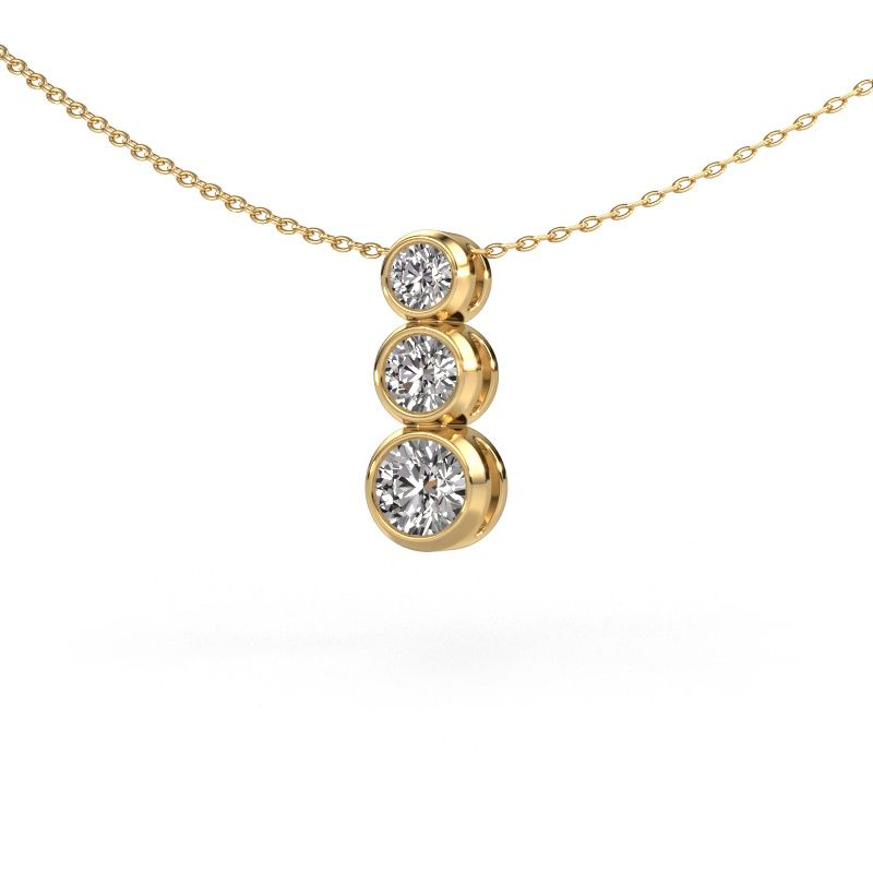 Anhänger Linda 585 Gold Lab-grown Diamant 0.90 crt