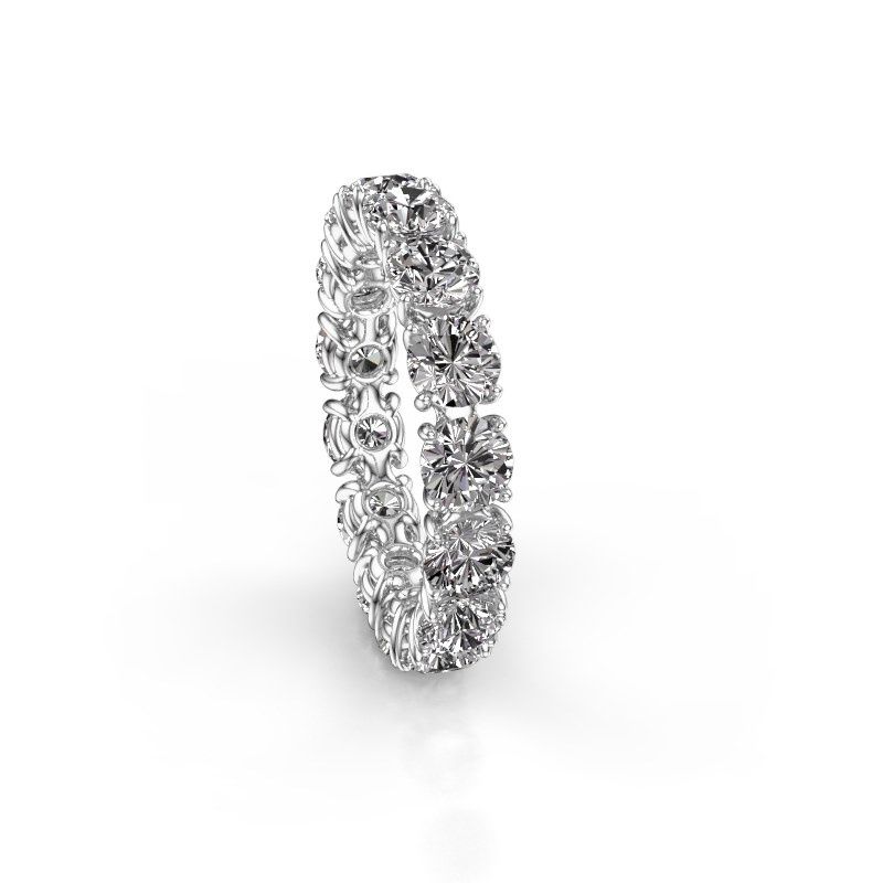 Bild von Ring vivienne 4.2<br/>585 Weißgold<br/>Zirkonia 4.2 mm