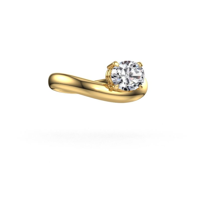 Verlobungsring Floor OVL 585 Gold Diamant 1.10 crt