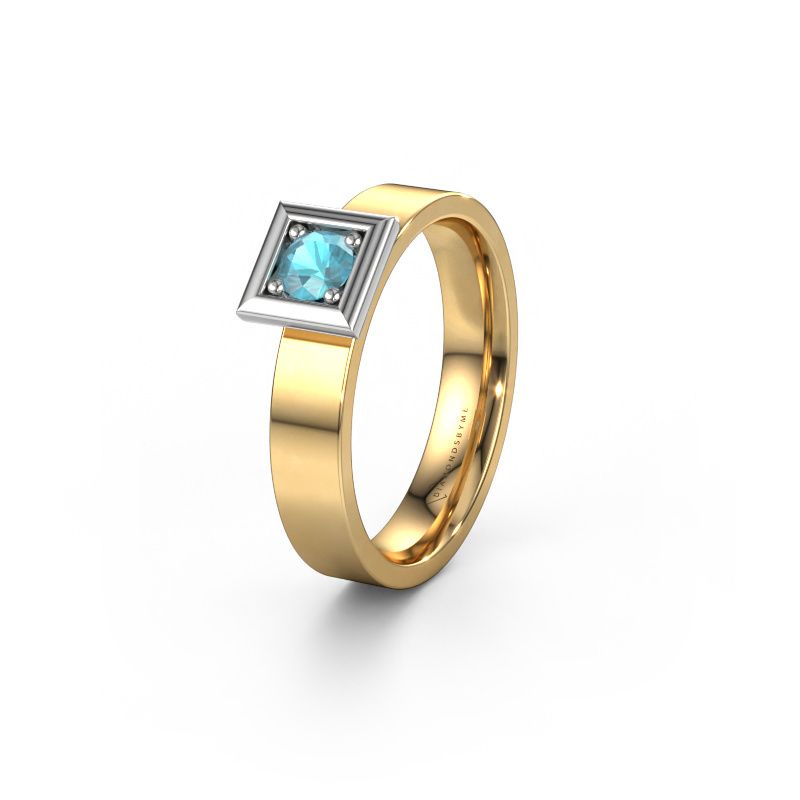 Alliance WH2112L14A 585 or jaune topaze bleue ±4x1.7 mm