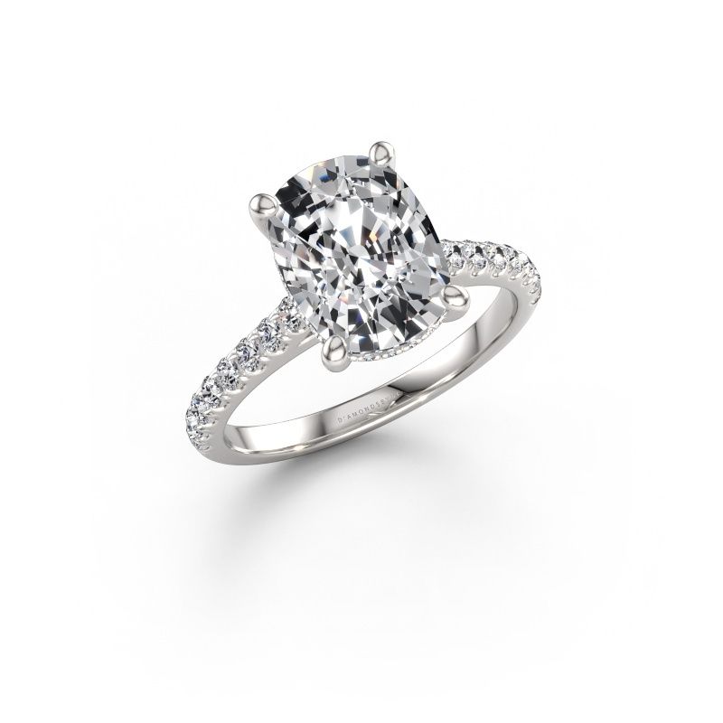 Engagement ring Sophie CSH 585 white gold lab grown diamond 1.50 crt