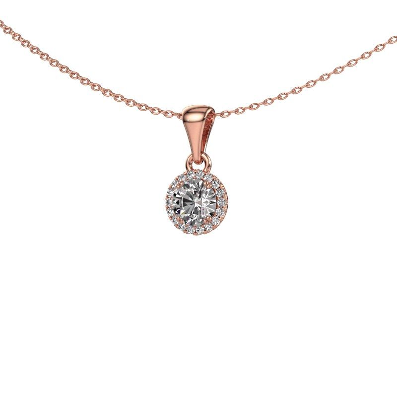 Anhänger Seline rnd 585 Roségold Diamant 2.14 crt