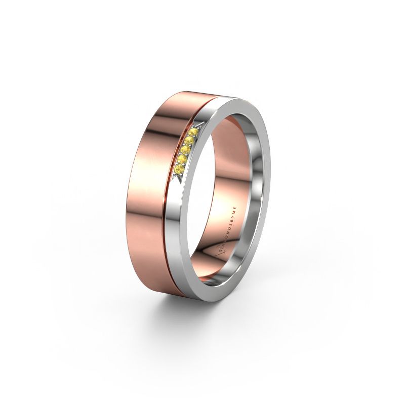 Ehering WH0336L16A 585 Roségold Gelb Saphir ±6x1.7 mm