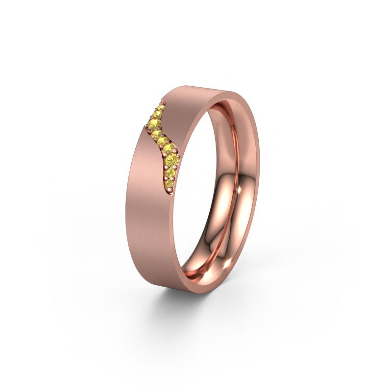 Ehering WH2100L46BM 585 Roségold Gelb Saphir ±6x2 mm