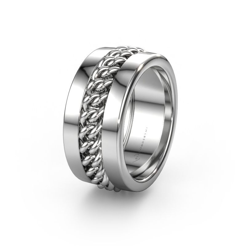 Ehering WHM0081M 585 Weißgold ±12x2.8 mm