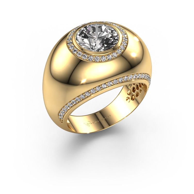 Ring Roxann 585 gold lab grown diamond 2.41 crt