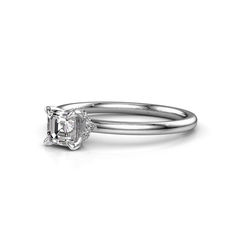 Afbeelding van Verlovingsring Crystal ASSC 3 950 platina diamant 0.50 crt