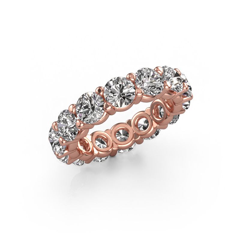 Ring Heddy rnd 4.7 585 rose gold lab-grown diamond 5.60 crt