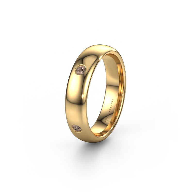 Ehering WH0104L35BP 585 Gold Braun Diamant ±5x2 mm