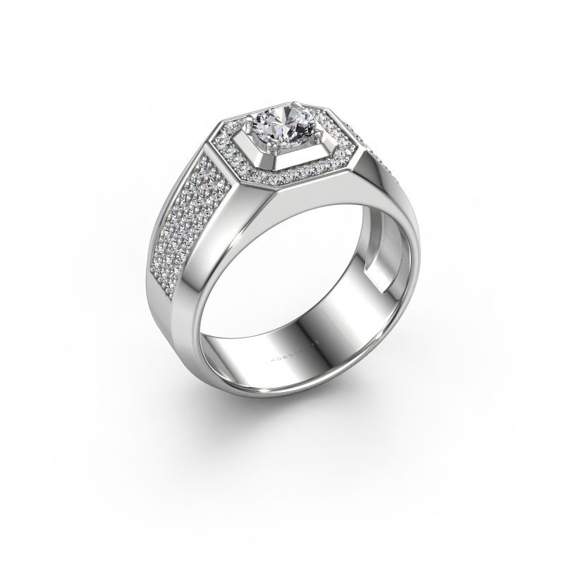 Herrenring Pavan 950 Platin Lab-grown Diamant 1.088 crt