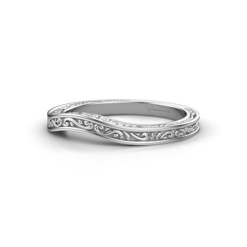 Afbeelding van Aanschuifring SRH0613C304<br/>585 witgoud