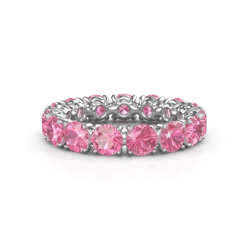Bild von Ring vivienne 4.2<br/>950 Platin<br/>Pink Saphir 4.2 mm