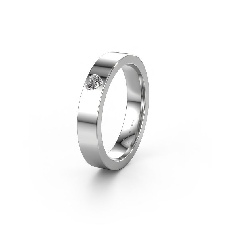 Ehering WH0101L14BPHRT 950 Platin Zirkonia ±4 x 2 mm