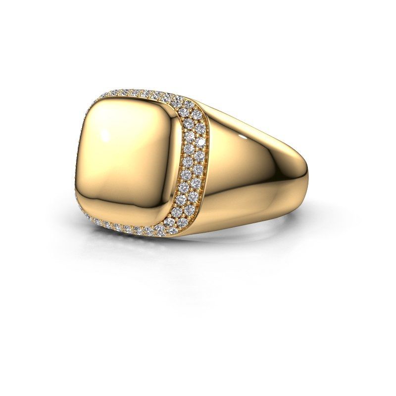 Image of Men's ring Pascal 585 gold diamond 0.482 crt