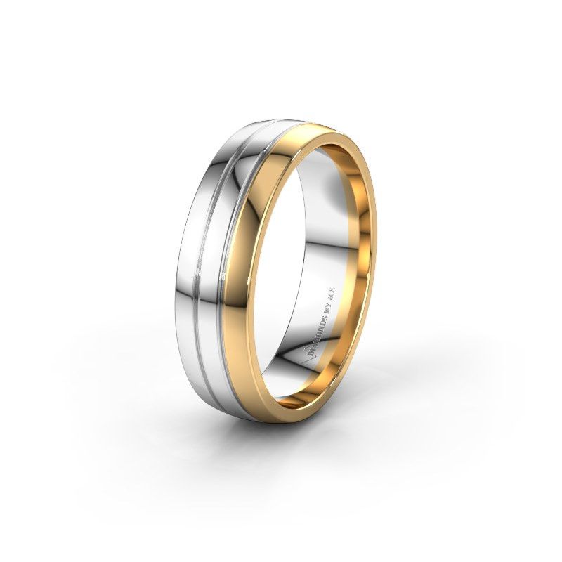 Image of Wedding ring WH0400M26AP<br/>585 white gold ±6x1.7 mm