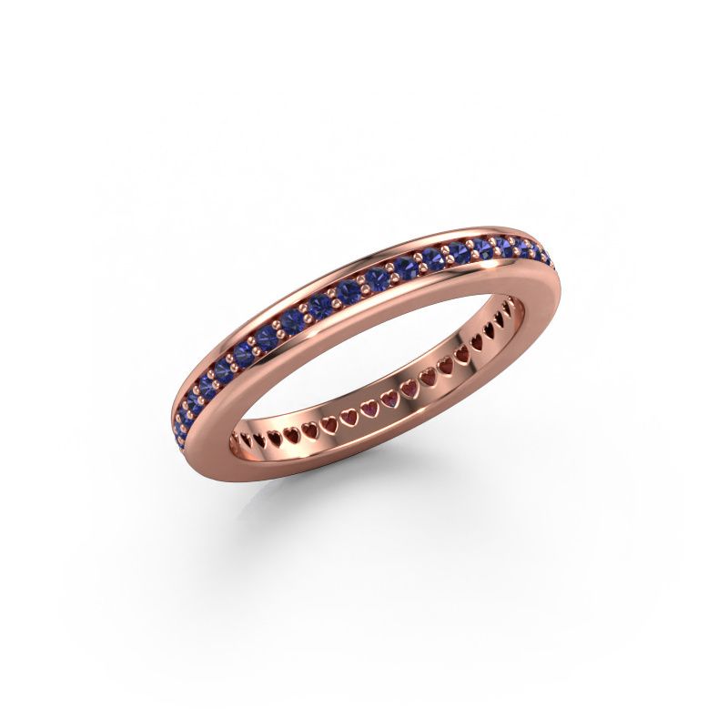 Vorsteckring Elvire 3 585 Roségold Saphir 1.3 mm