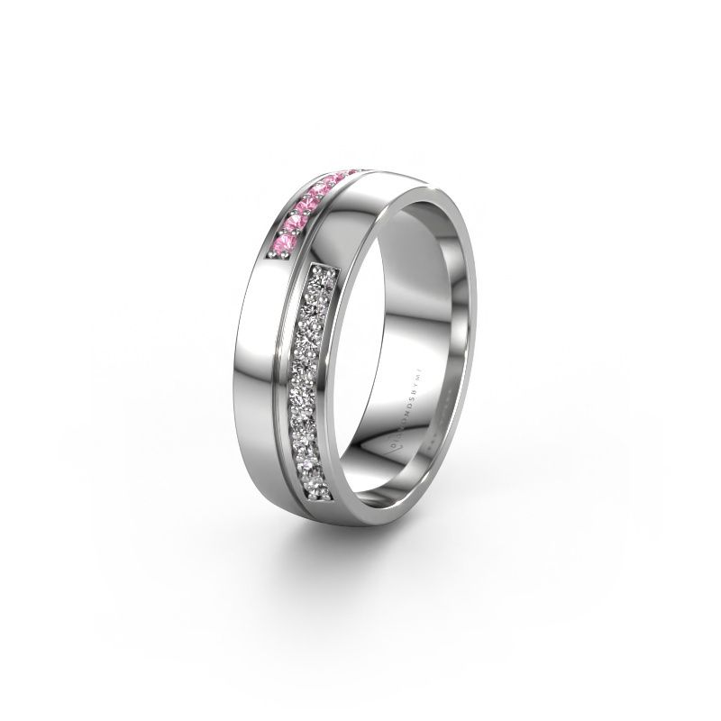Alliance WH0213L26AP 950 platine saphir rose ±6x1.7 mm