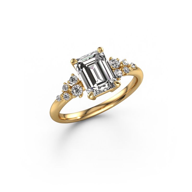 Ring Royce EME 585 gold diamond 1.633 crt
