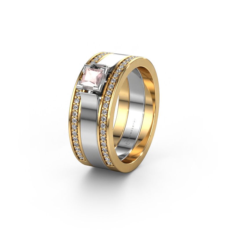Alliance WH2121L 585 or jaune champagne morganite ±8x1.7 mm