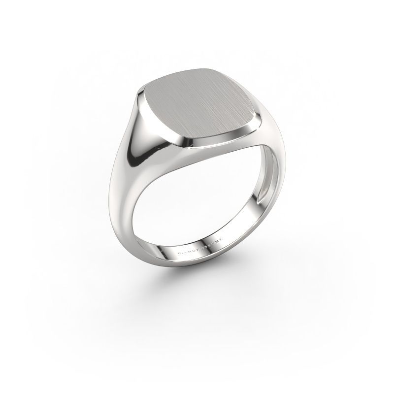 Signet ring Pepijn 2 Light 585 white gold