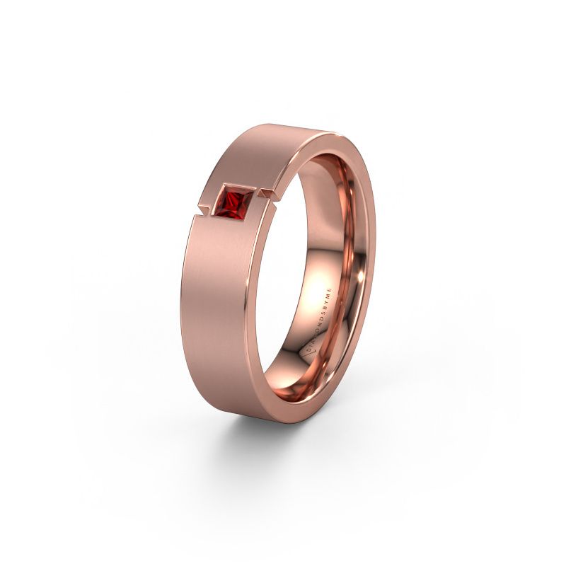Ehering WH2040L 585 Roségold Granat ±5,5x2.2 mm