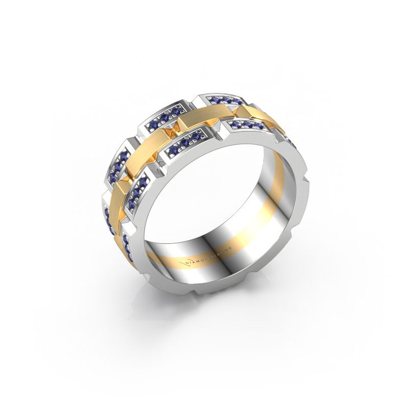 Herrering Ricardo 4 585 gull safir 1.2 mm
