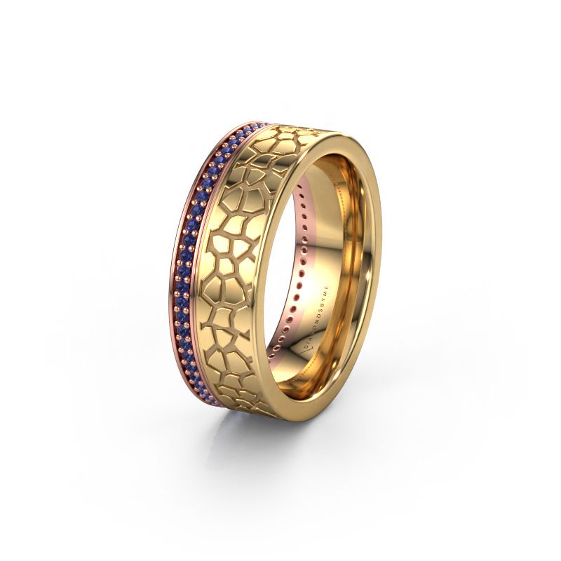 Ehering WH2070L17C 585 Roségold Saphir ±7x2.2 mm