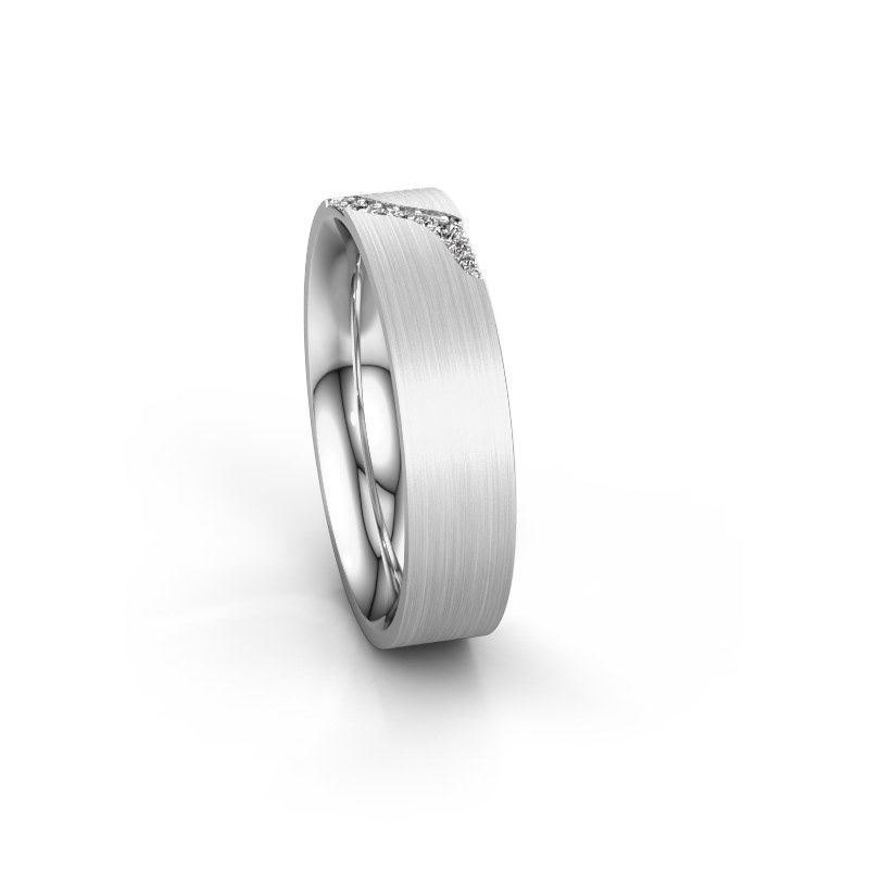Image of Wedding ring WH2100L46BM<br/>950 platinum ±6x2 mm<br/>Lab-grown diamond