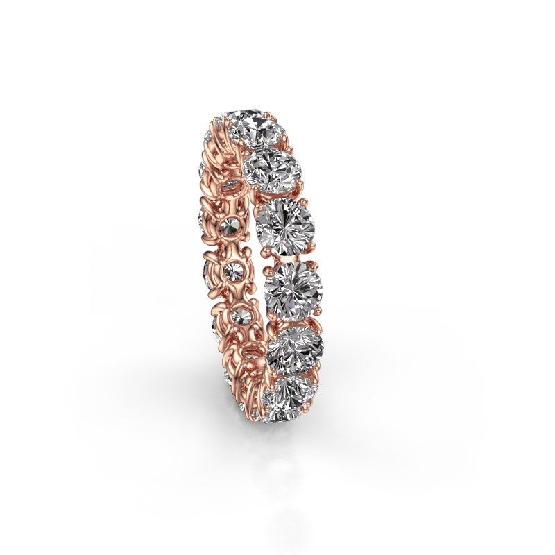 Bild von Ring vivienne 4.2<br/>585 Roségold<br/>Zirkonia 4.2 mm