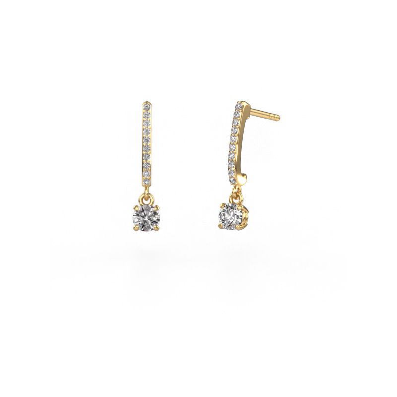 Oorhangers Tanja 1 585 goud diamant 0.634 crt