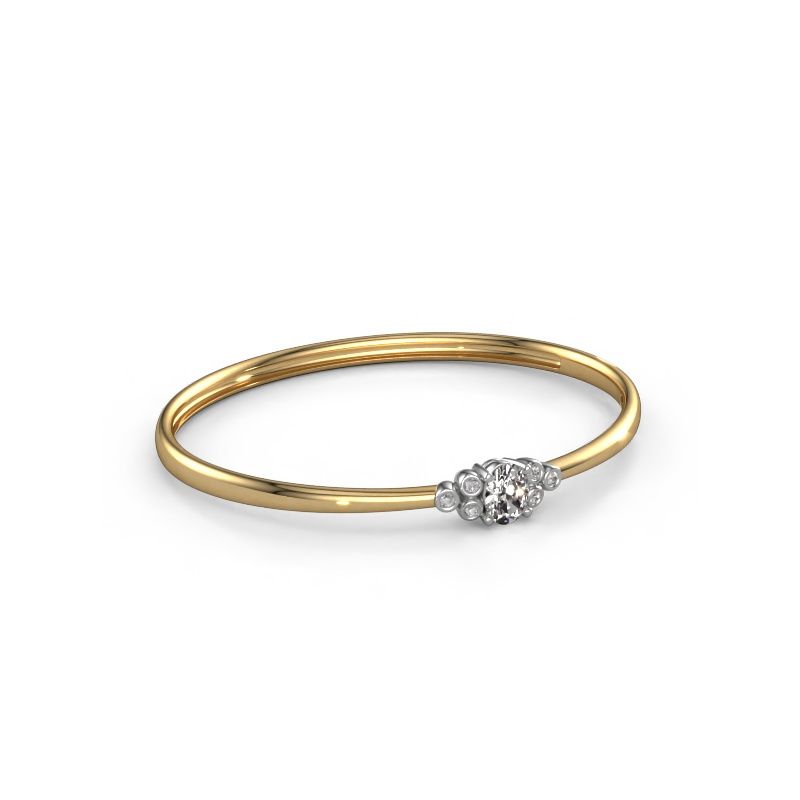 Bangle Lucy 585 gold diamond 1.22 crt