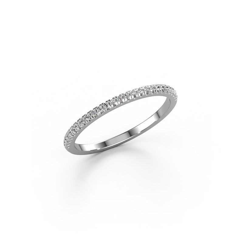 Vorsteckring SRH0411B10H2 585 Weißgold Diamant 0.135 crt