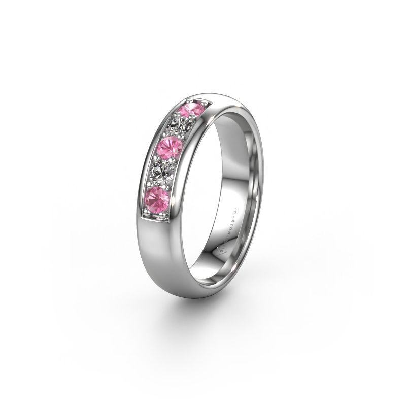 Ehering WH0111L35BP 950 Platin Pink Saphir ±5x2 mm