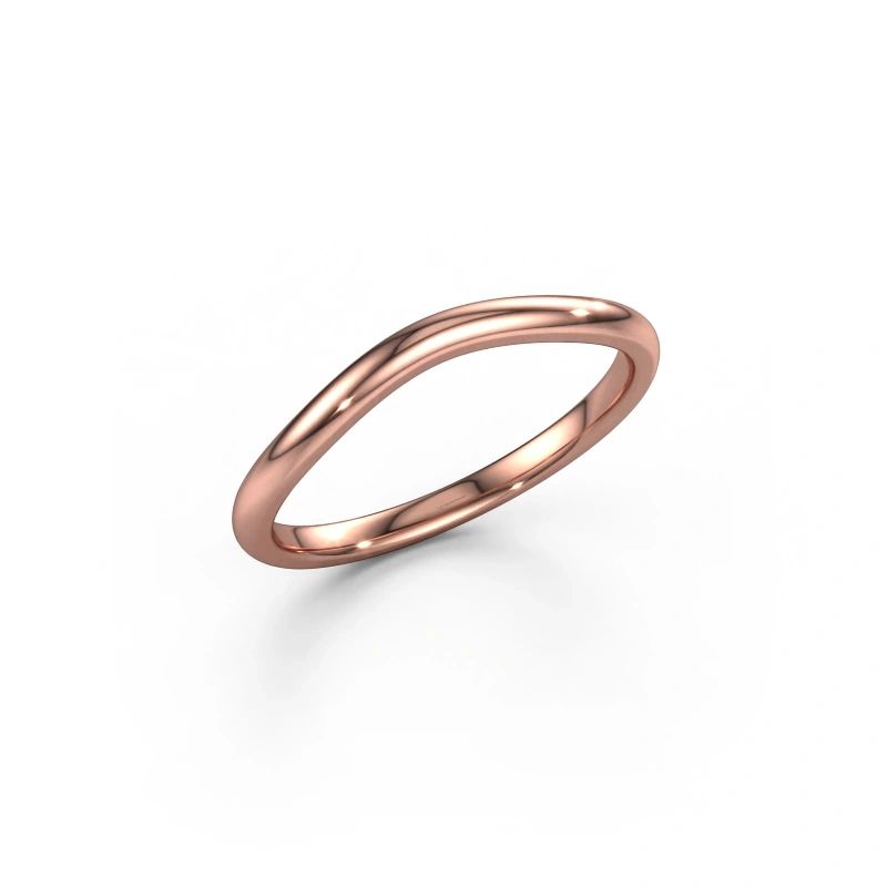 Stackable ring SR30A6 585 rose gold