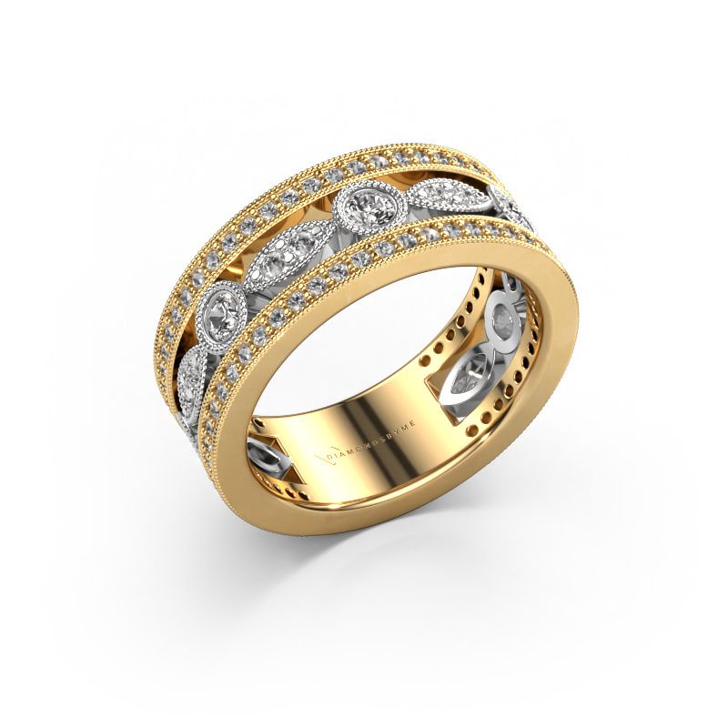 Ring Jessica 585 gold diamond 0.864 crt