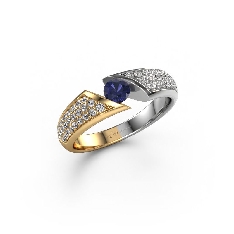Ring Hojalien 3 585 Gold Saphir 4 mm