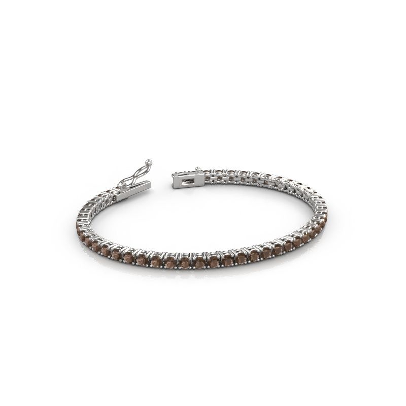 Tennisarmband Shirley 3.0 585 witgoud