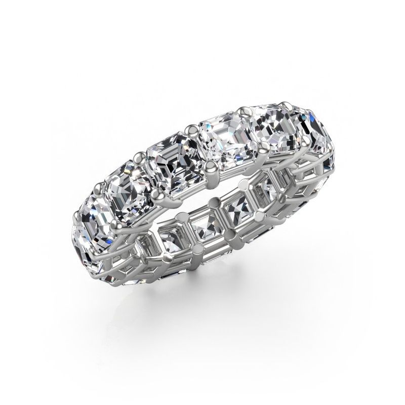 Ring Heddy ASH 5.0 585 white gold lab grown diamond 11.25 crt